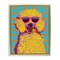 Stupell Industries Retro Pop Poodle Floating Frame Design by Marcus Prime